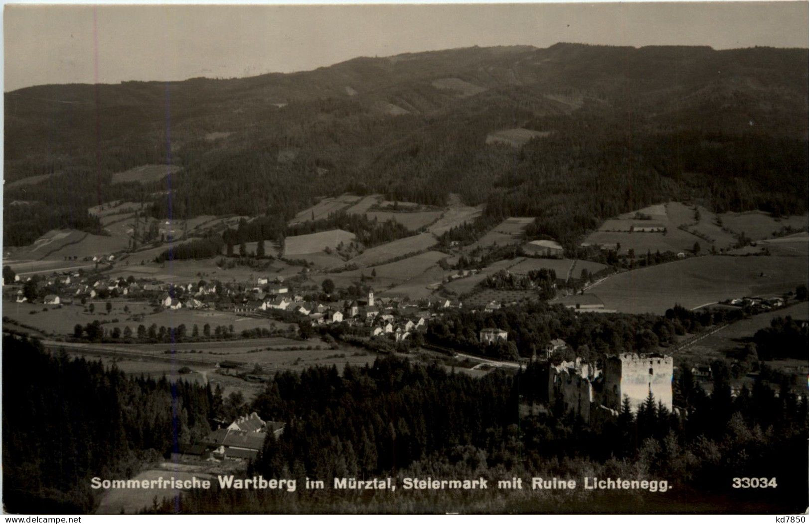 Mürzzuschlag/Steiermark - Wartberg Im Mürztal Mit Ruine Lichtenegg - Weiz