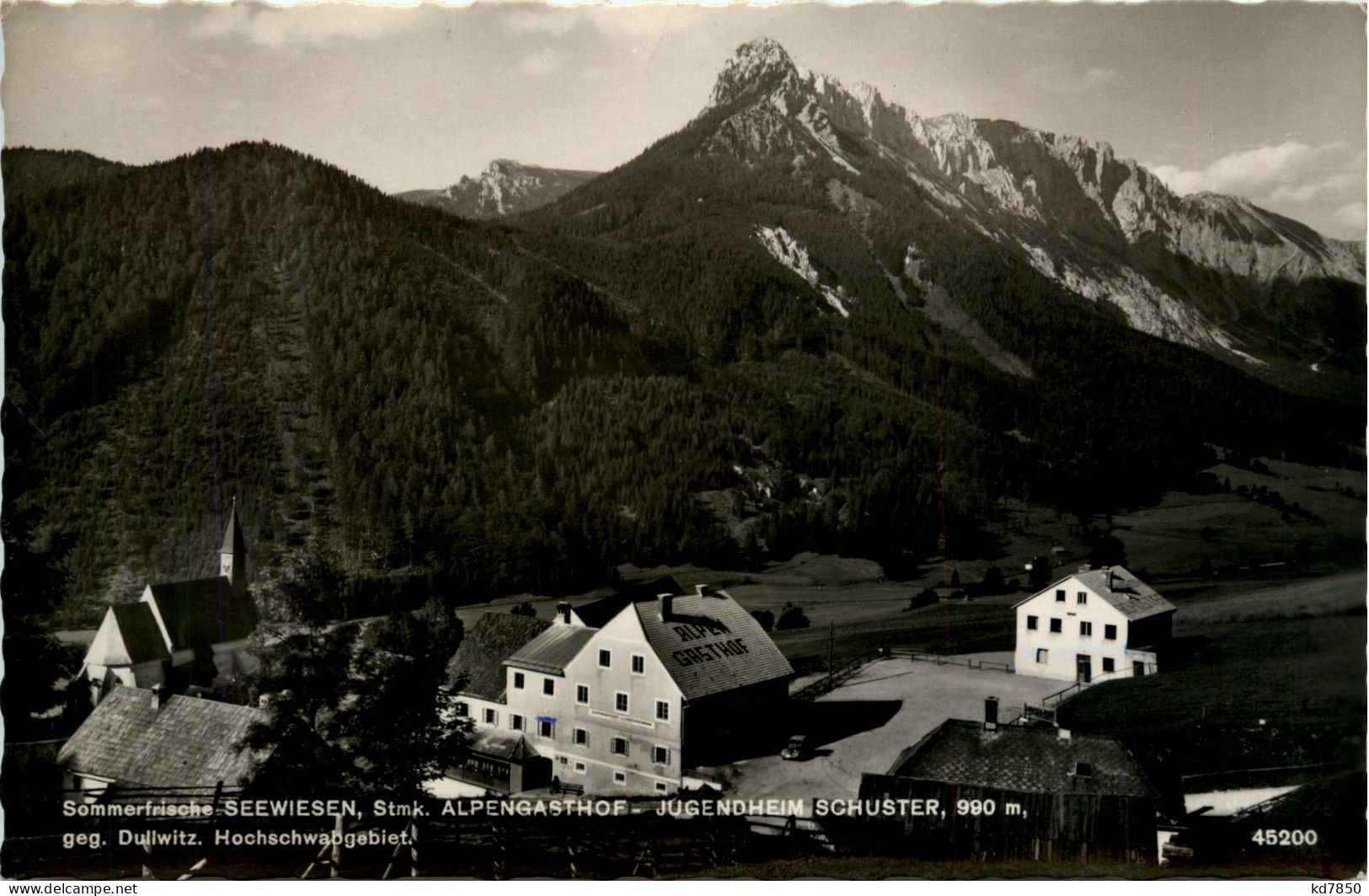 Mariazell/Steiermark - Seewiesen, Alpengasthof, Jugendheim Schuster Geg.Dullwitz - Mariazell