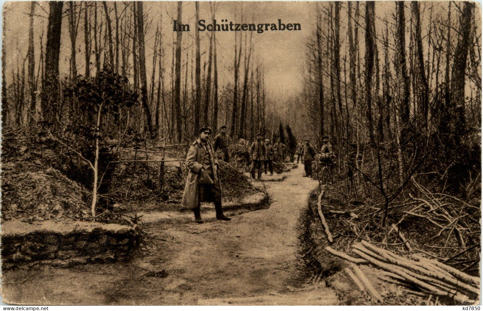 Schützengraben - Guerre 1914-18