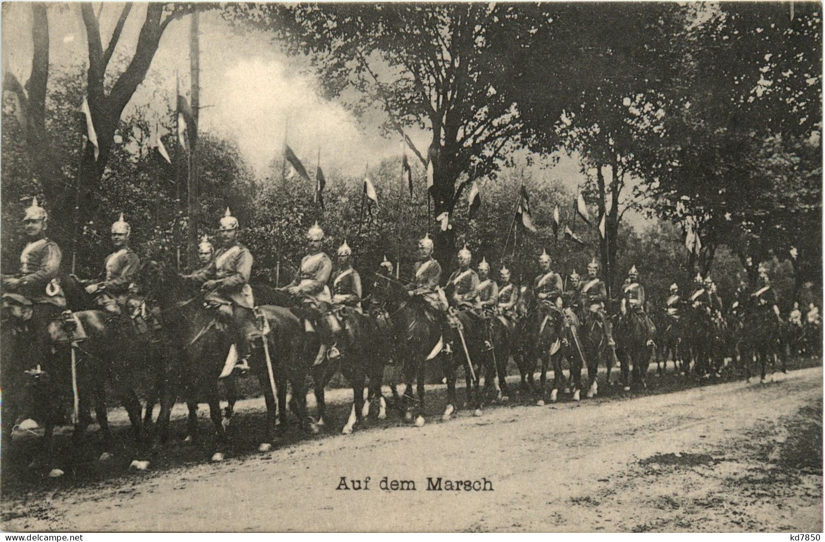 Auf Dem Marsch - Guerre 1914-18