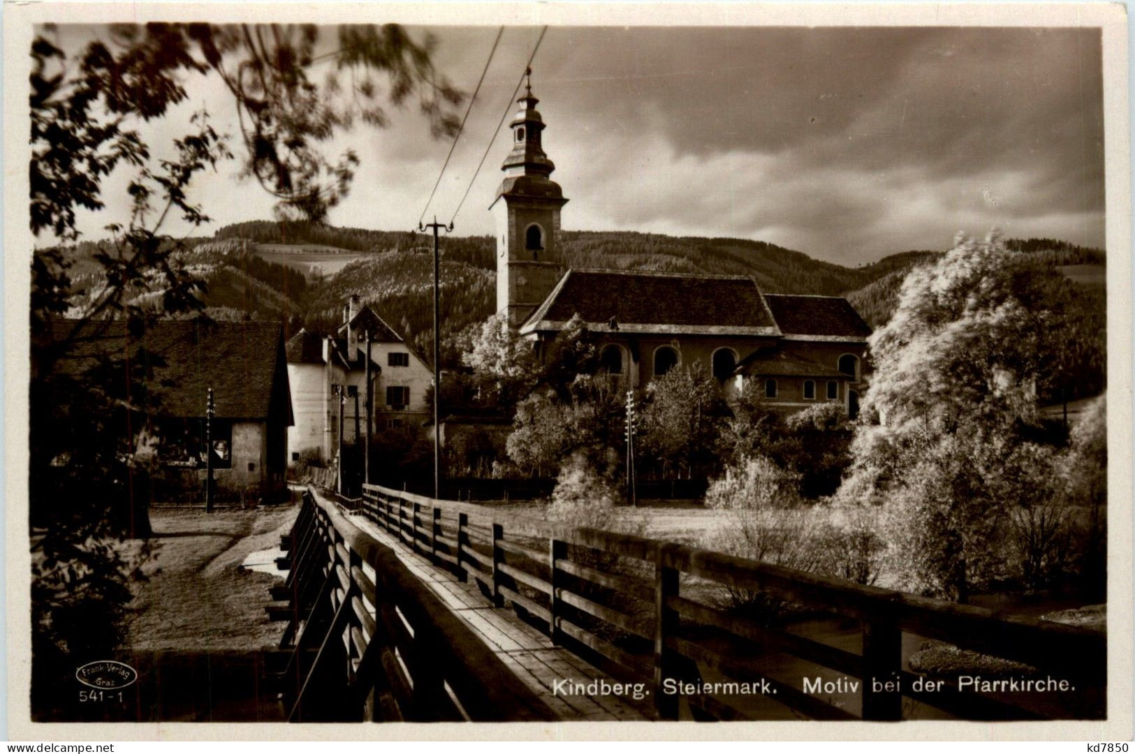 Mürzzuschlag/Steiermark - Kindberg, Motiv Bei Der Pfarrkirche - Mürzzuschlag