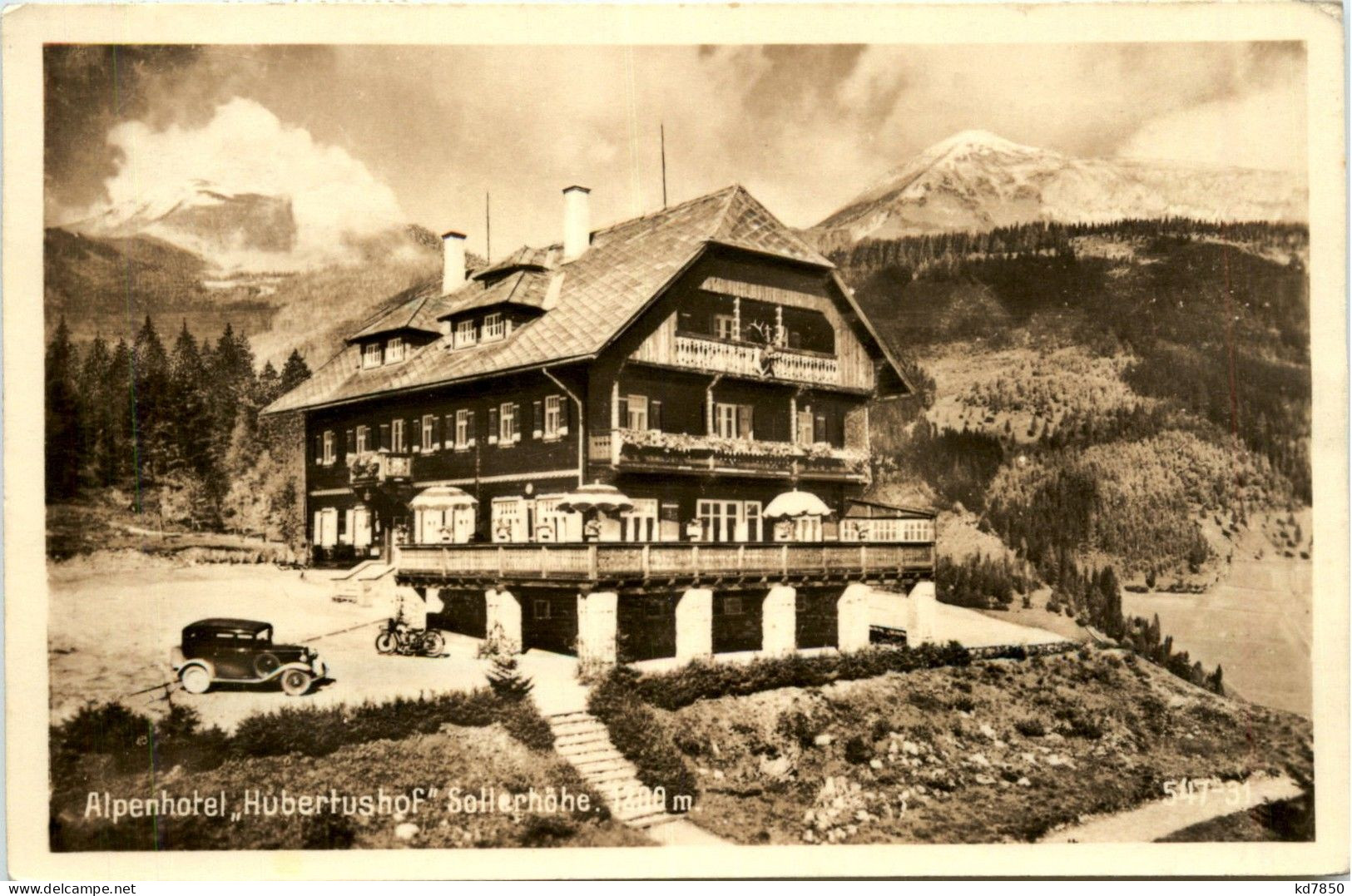 Mürzzuschlag/Steiermark - Alpenhotel Hubertushof, Sollerhöhe - Mürzzuschlag