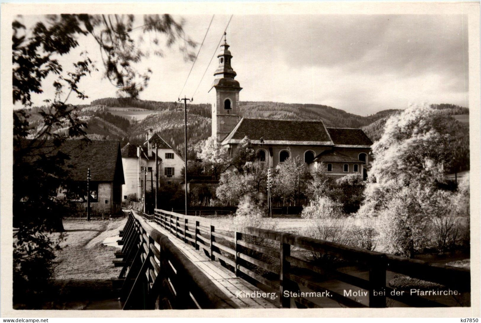 Mürzzuschlag/Steiermark - Kindberg Im Mürztal - Motiv Bei Der Pfarrkirche - Mürzzuschlag