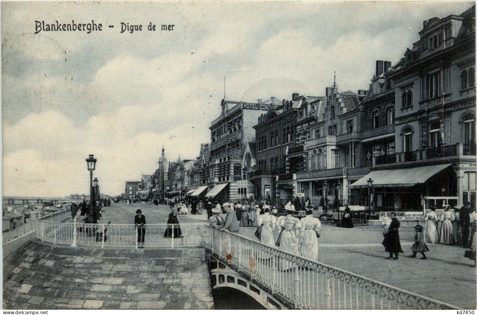 Blankenberghe - Digue De Mer - Blankenberge