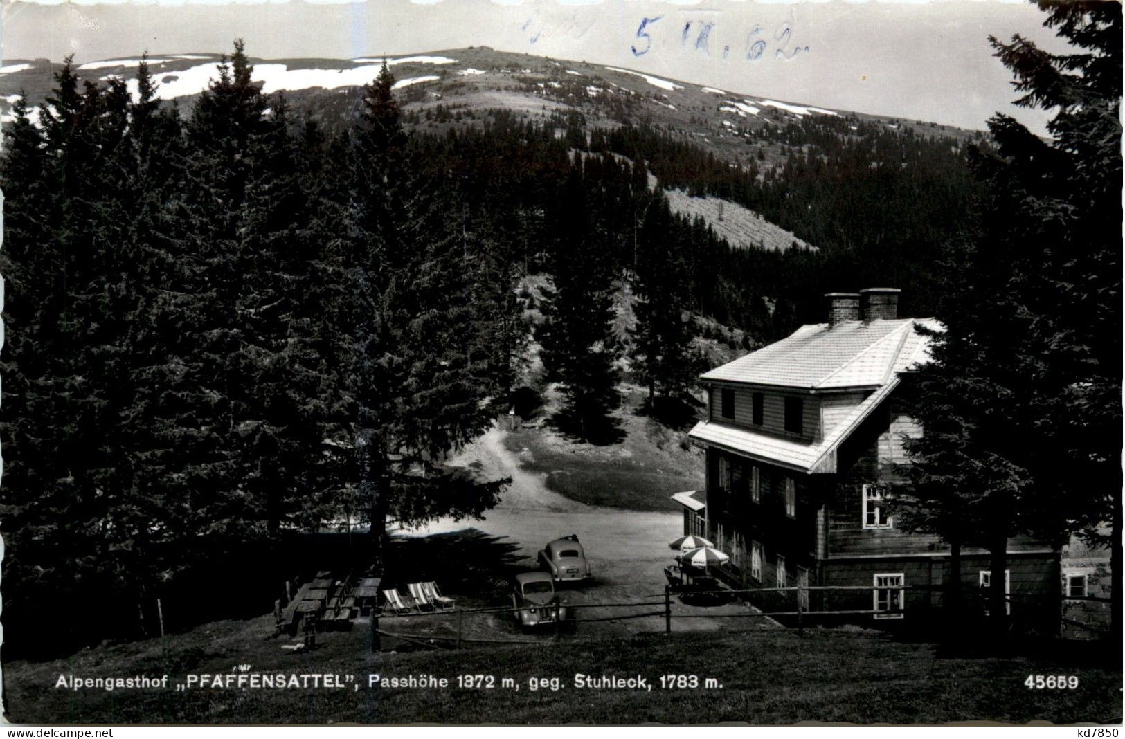 Mürzzuschlag/Steiermark - Steinhaus A. Semmering - Alpengasthof Pfaffensattel Gegen Stuhleck - Mürzzuschlag