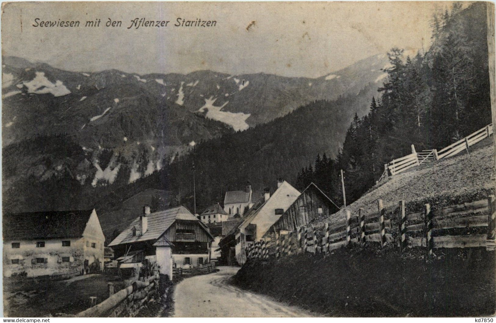 Mürzzuschlag/Steiermark - Seewiesen Mit Den Aflenzer Staritzen - Mürzzuschlag