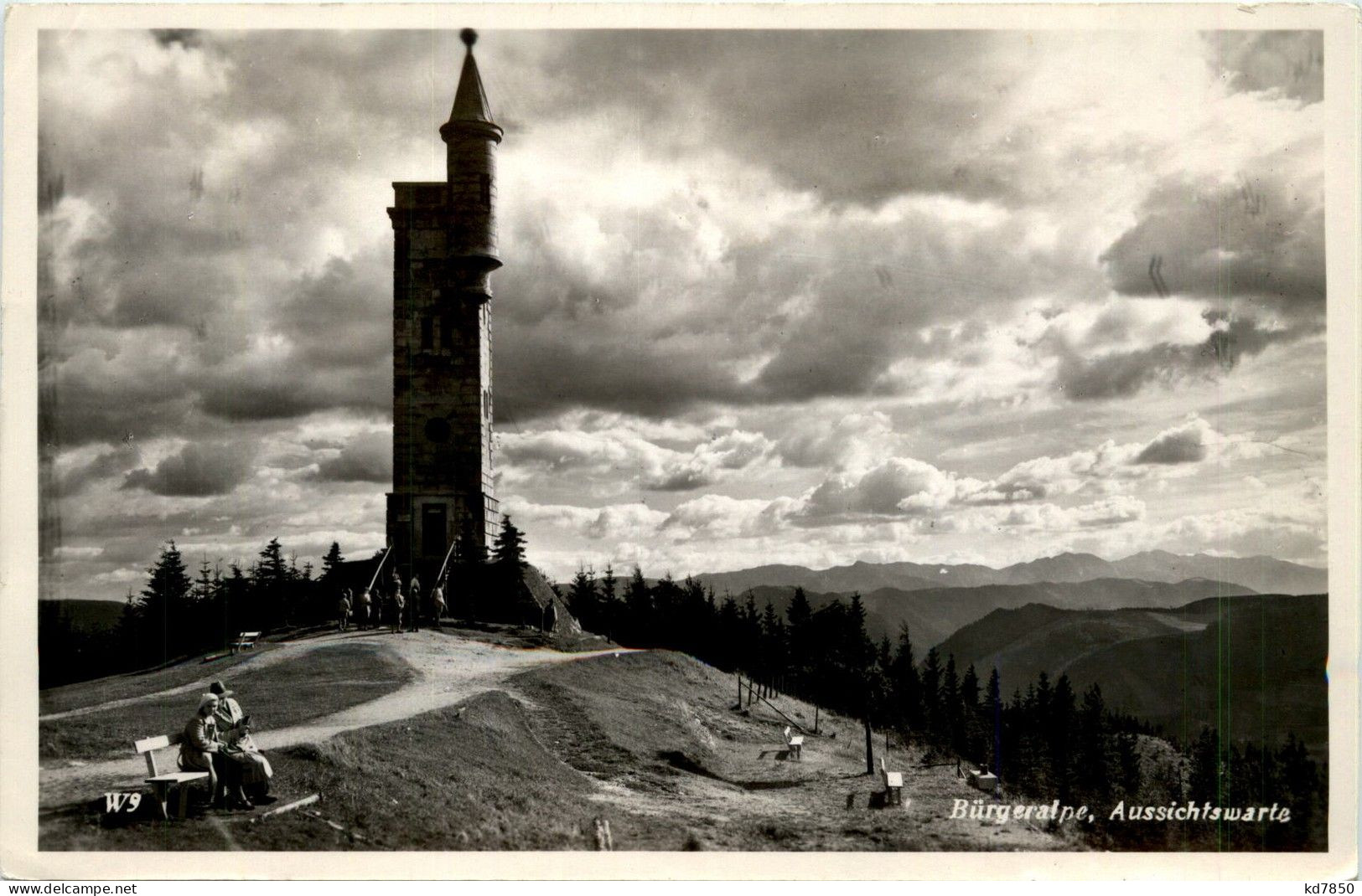 Mariazell/Steiermark - Bürgeralpe, Aussichtswarte - Mariazell