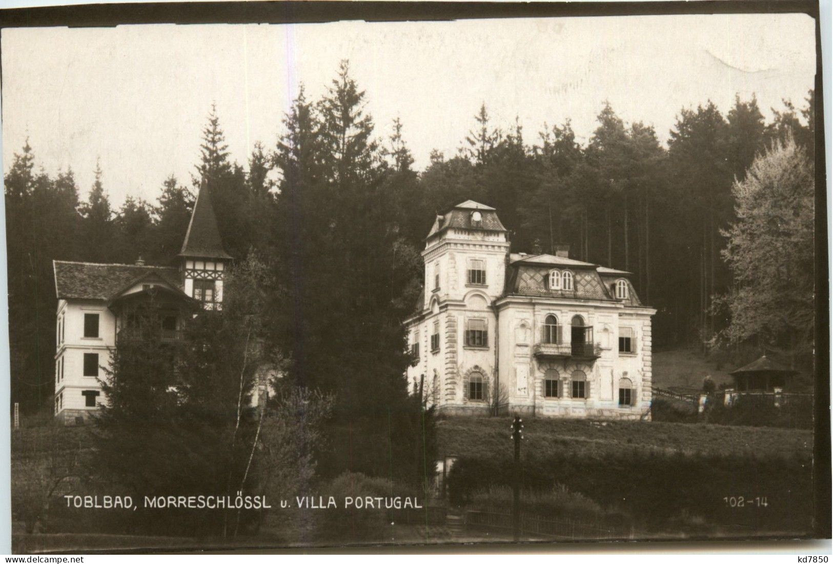 Graz/Steiermark - Tobelbad, Morreschlössö Und Villa Portugal - Graz