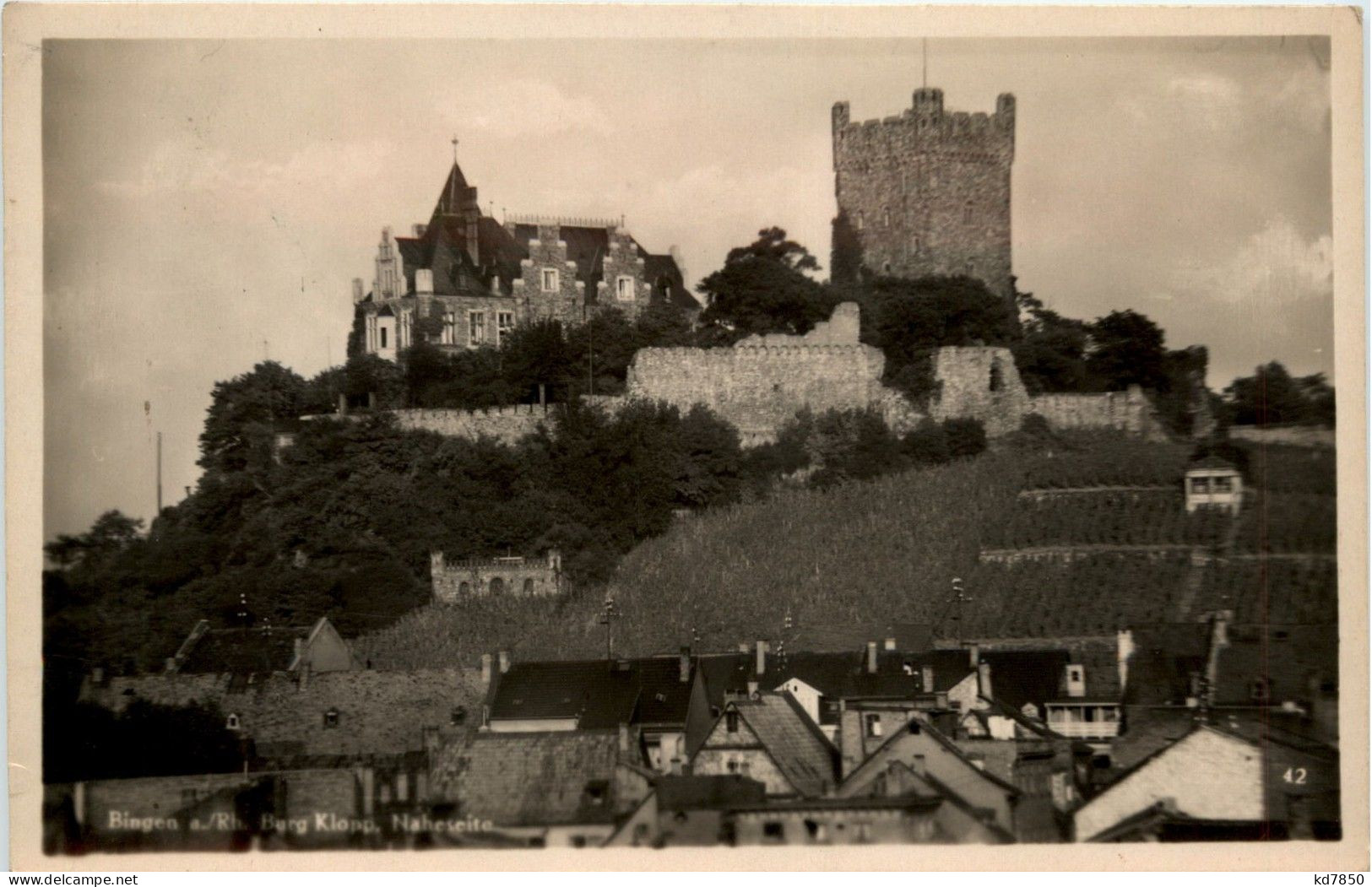 Bingen - Burg Klopp - Bingen