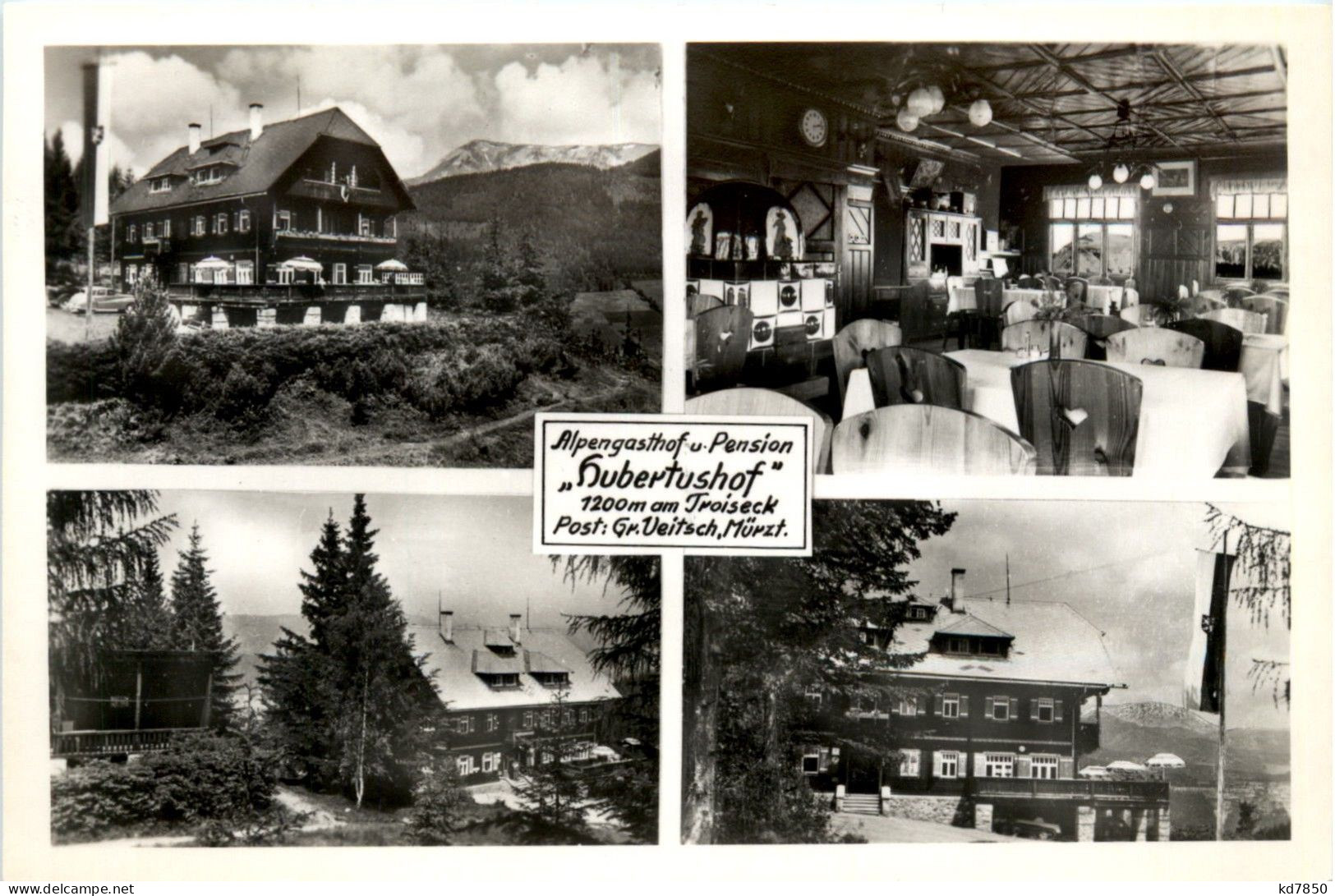 Mürzzuschlag/Steiermark - Alpengasthof Hubertushof - Gr.Veitsch - Mürzzuschlag