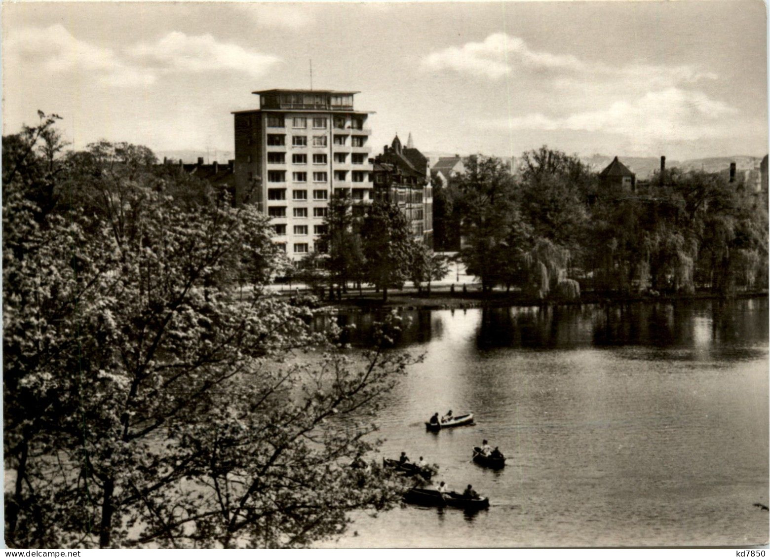 Karl-Marx-Stadt - Hochhaus Am Schlossteich - Chemnitz (Karl-Marx-Stadt 1953-1990)