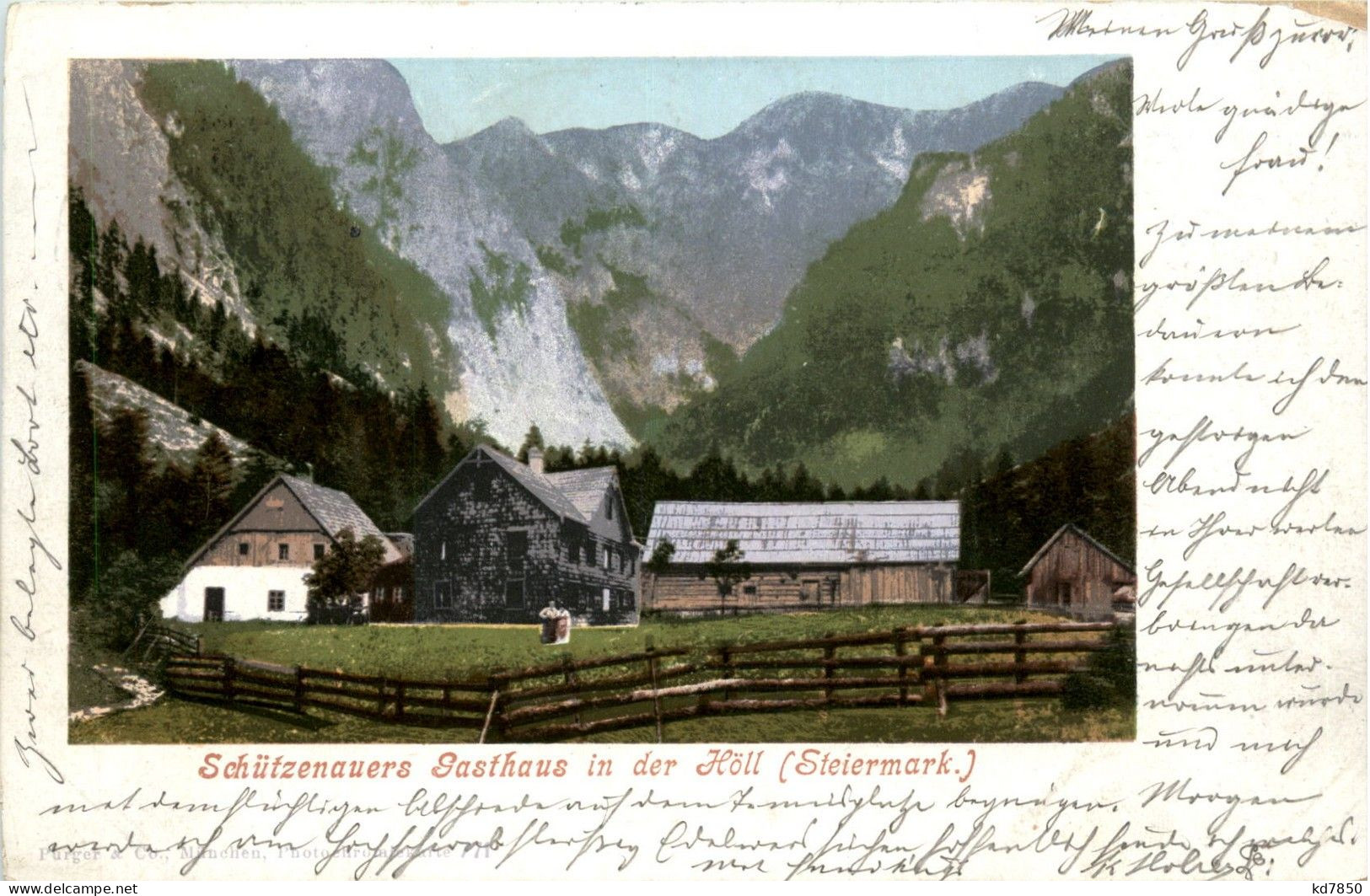 Mürzzuschlag/Steiermark - Gasthaus Schützenauer In Der Höll - Weichselboden - Mürzzuschlag