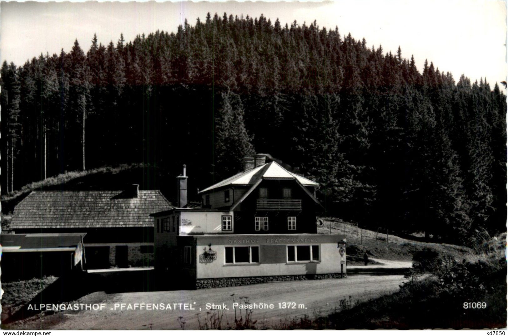 Mürzzuschlag/Steiermark - Alpengasthof Pfaffensattel Passhöhe - Mürzzuschlag