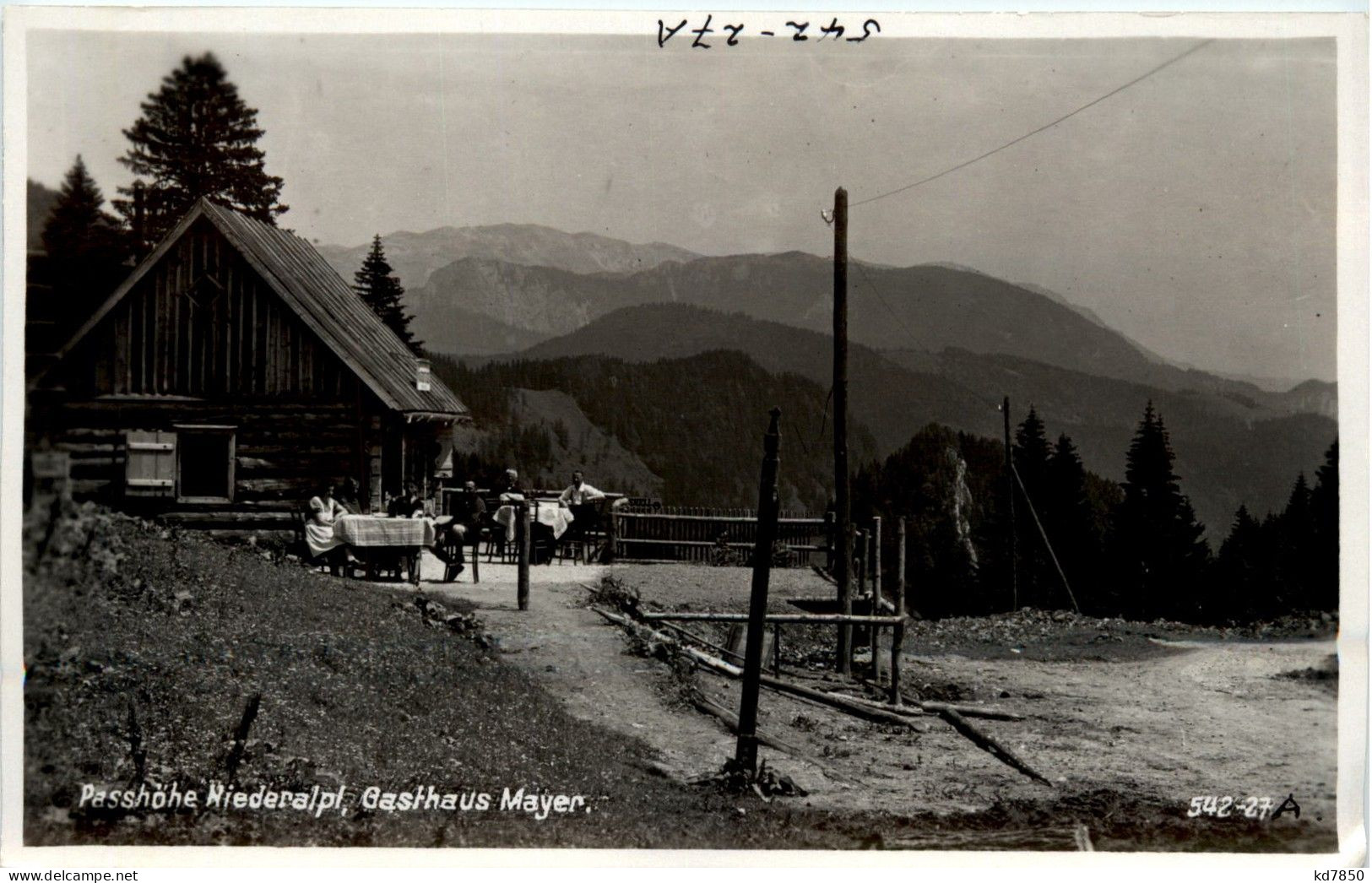 Mariazell/Steiermark - Passhöhe Niederalpl, Gasthaus Mayer - Mariazell