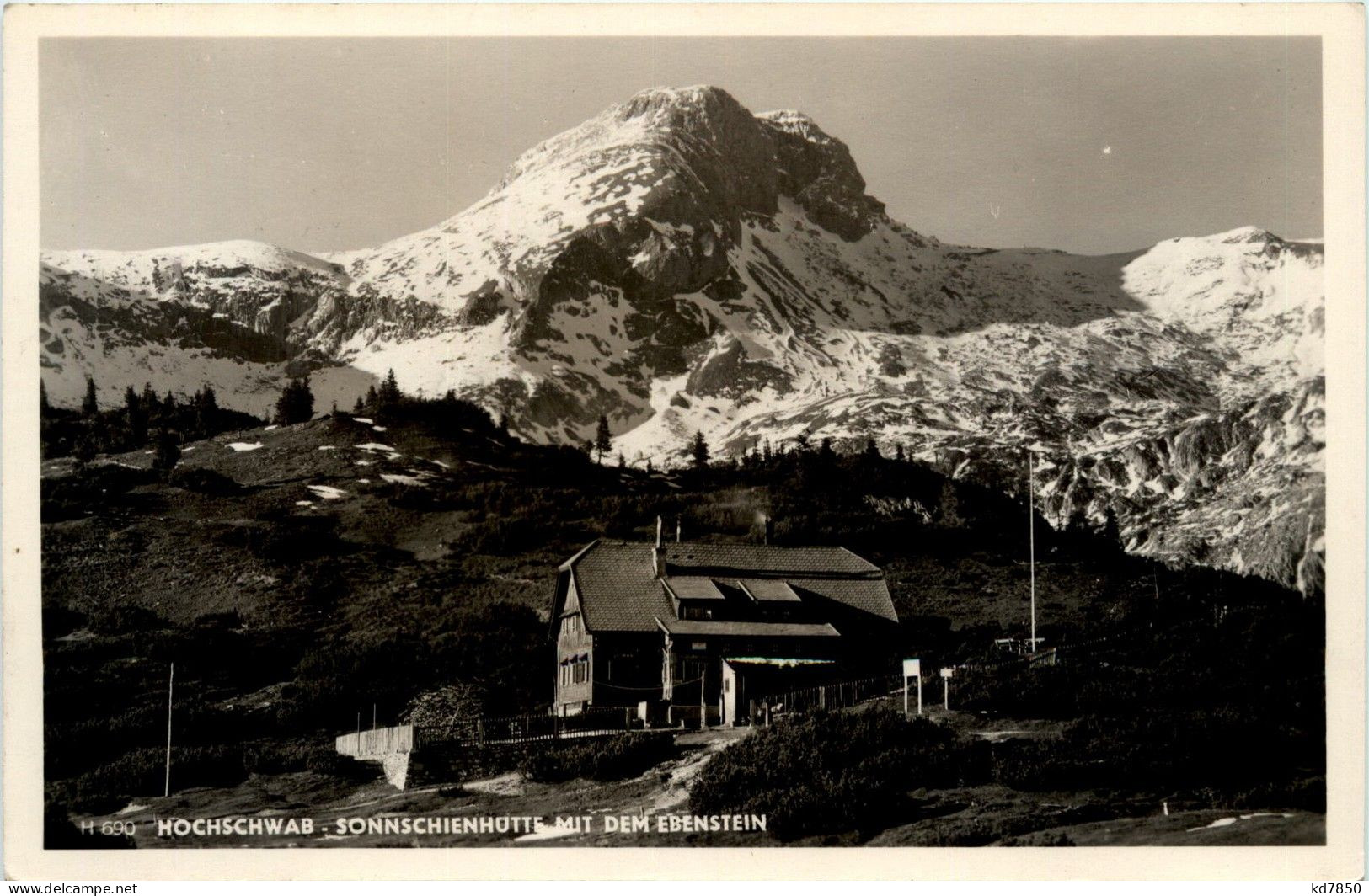 Mürzzuschlag/Steiermark - Hochschwab, Sonnschienhütte Mit Dem Ebenstein - Mürzzuschlag