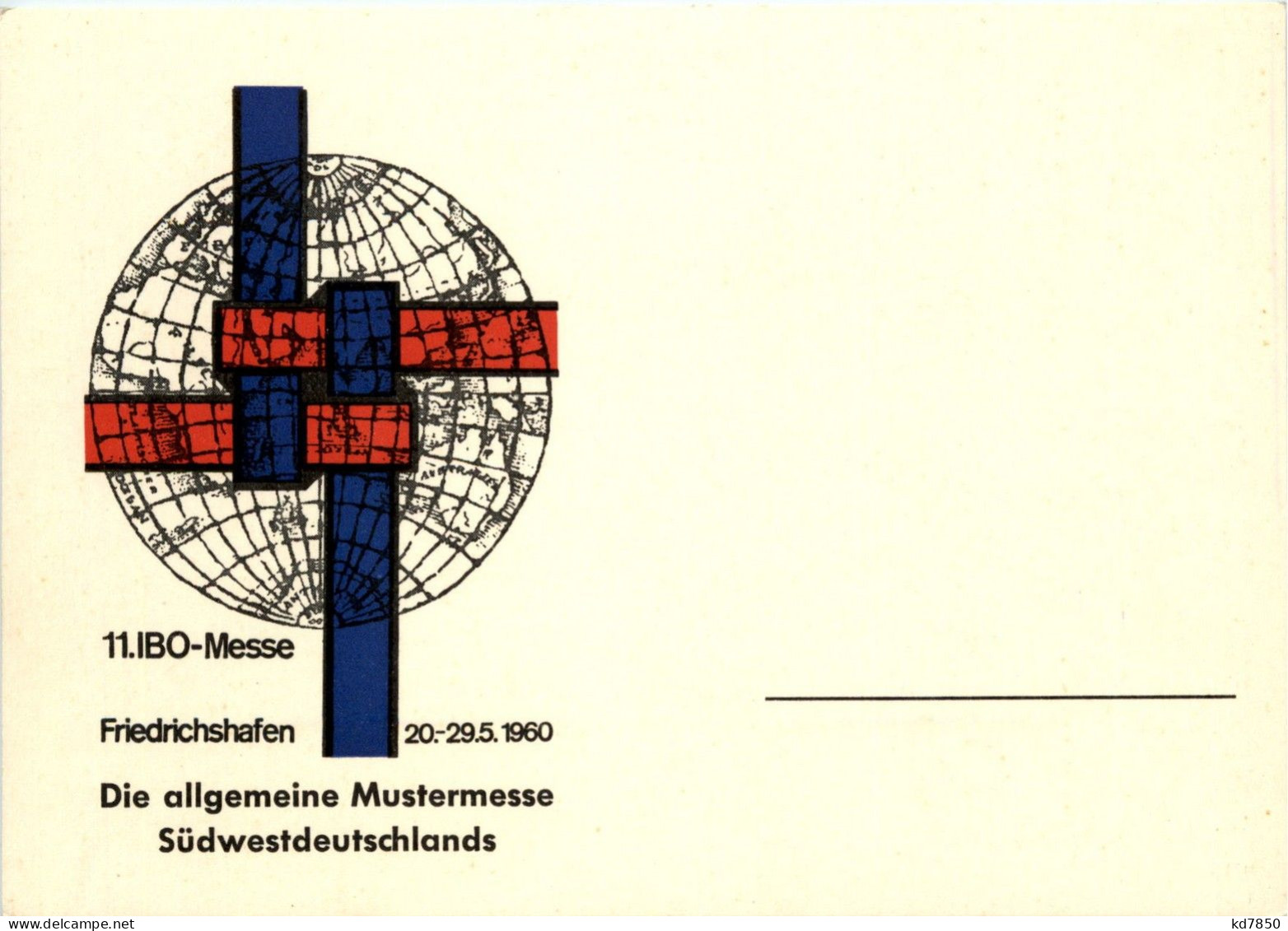 Friedrichshafen - 11. IBO Messe 1960 - Friedrichshafen