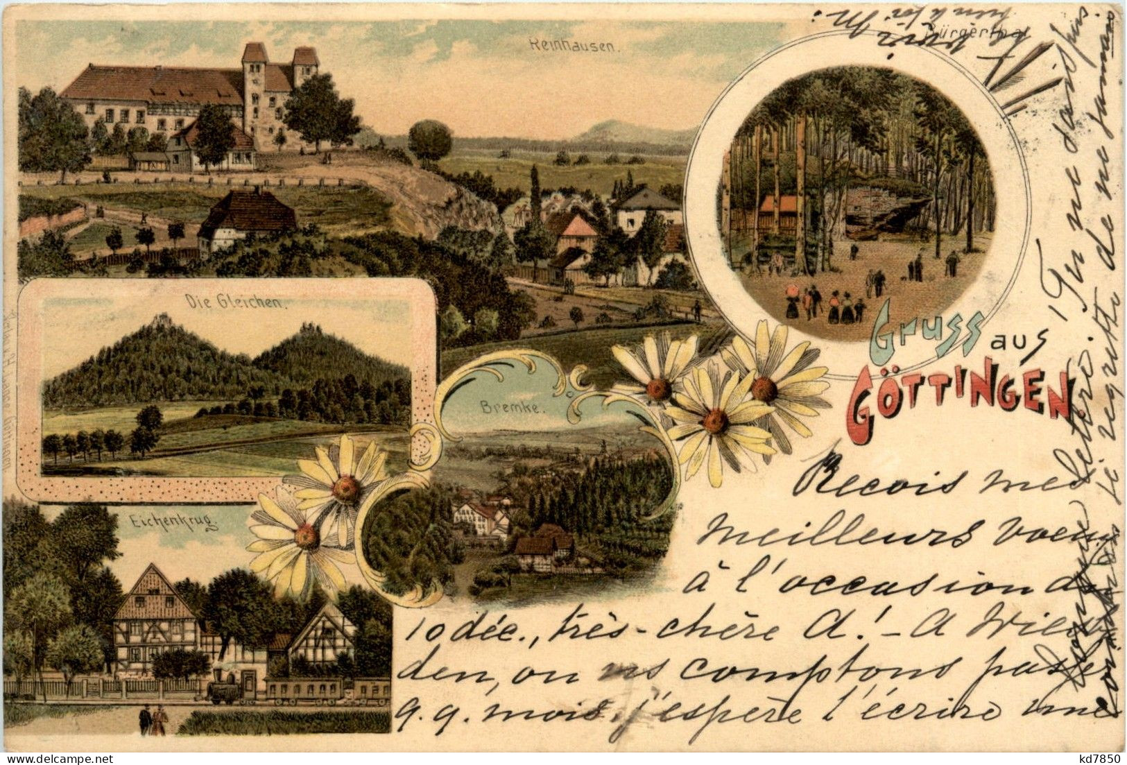 Goslar Am Göttingen - Litho - Goettingen