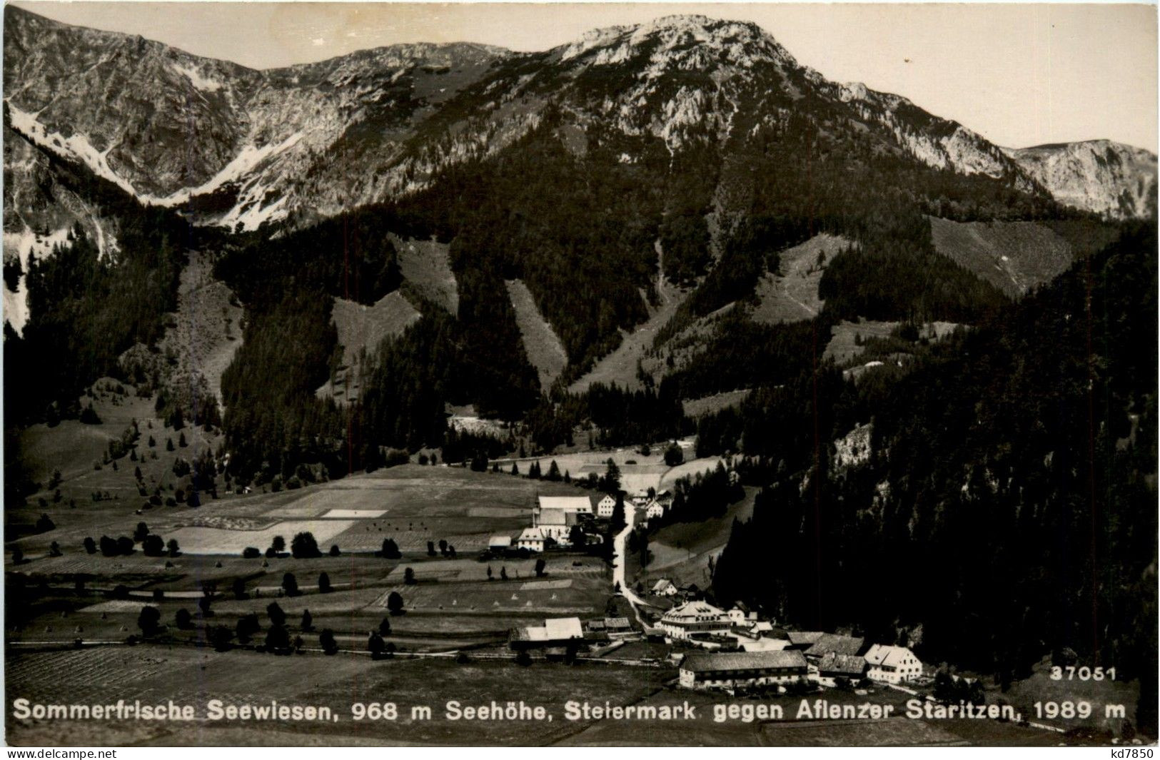 Mariazell/Steiermark - Seewiesen, Gegen Aflenzer Staritzen - Mariazell