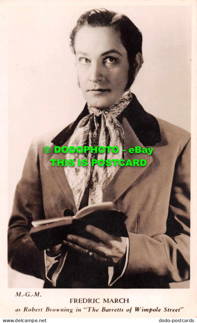 R498799 Frederic March. As Robert Browning In The Barretts Of Wimpole Street. M. - World