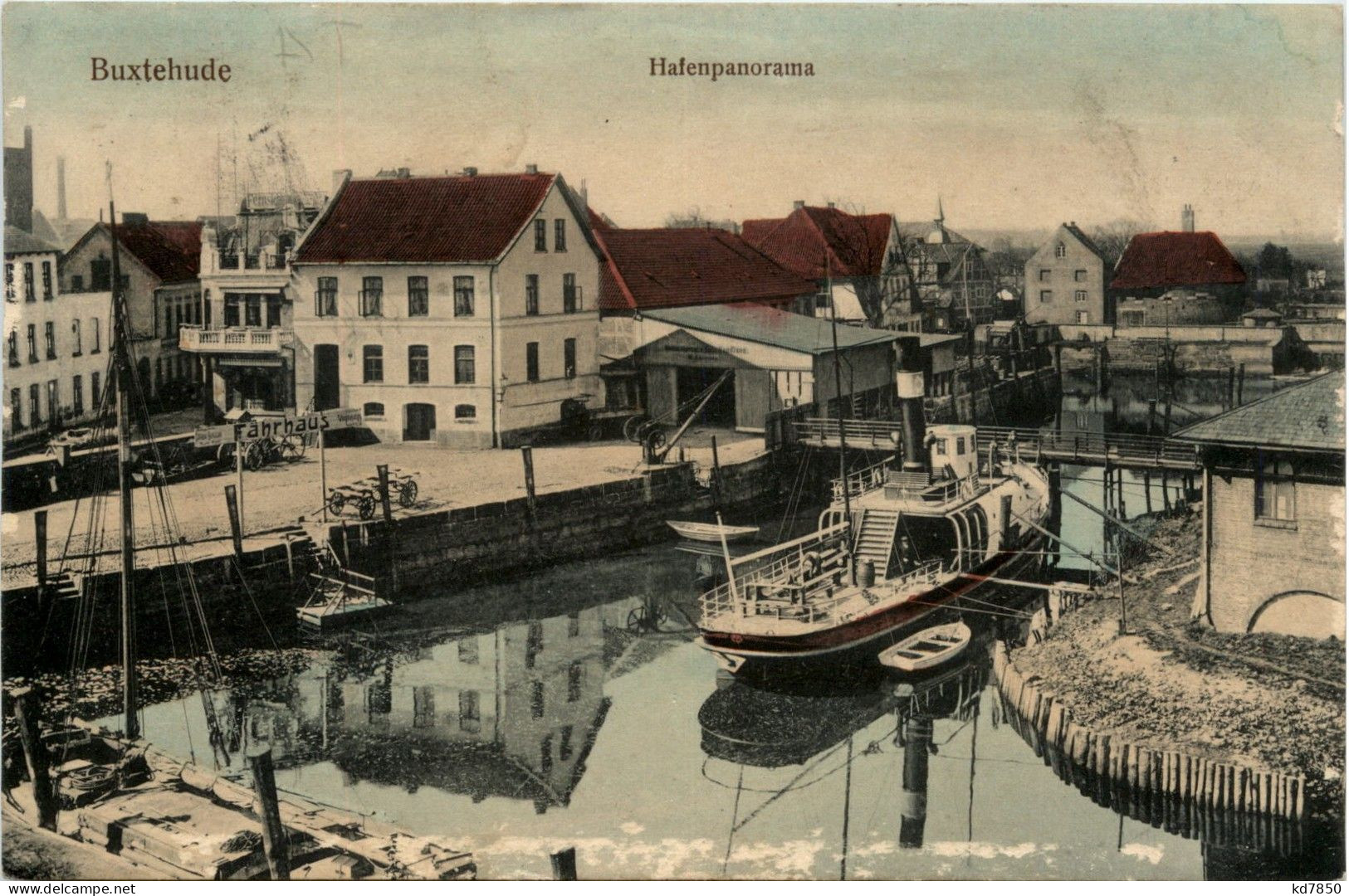 Buxtehude - Hafenpanorama - Buxtehude