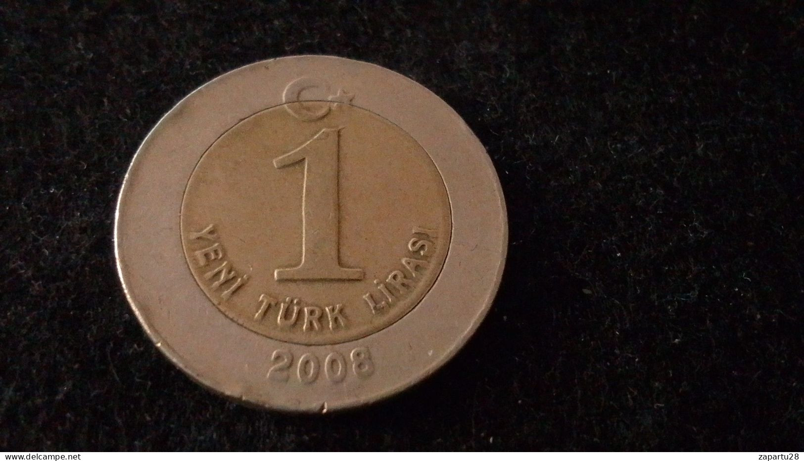 TÜRKİYE - 2008 - 1 YENİ TÜEK LİRASI - Turquia