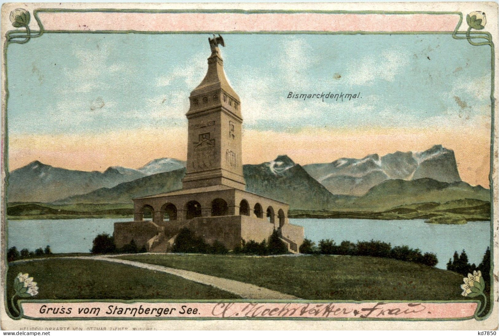 Starnberger See - Leoni - Bismarck Denkmal - Starnberg