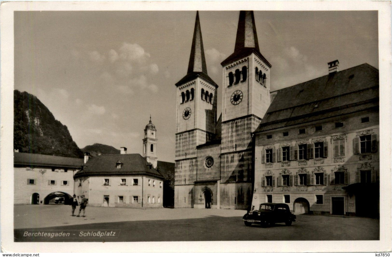 Berchtesgaden - Schlossplatz - Berchtesgaden