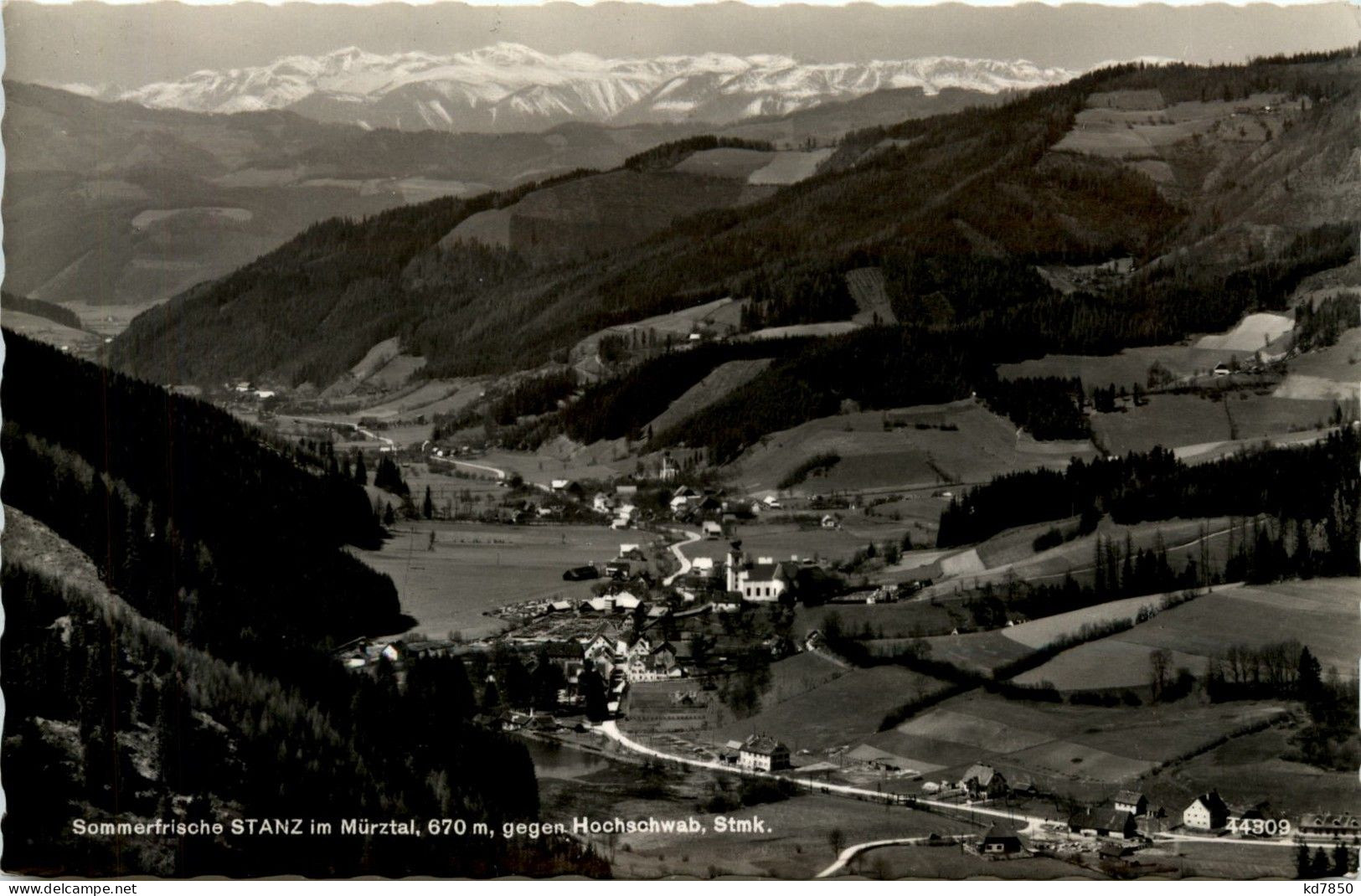 Mürzzuschlag/Steiermark - Sommerfrische Stanz Im Mürztal Gegen Hochschwab - Mürzzuschlag