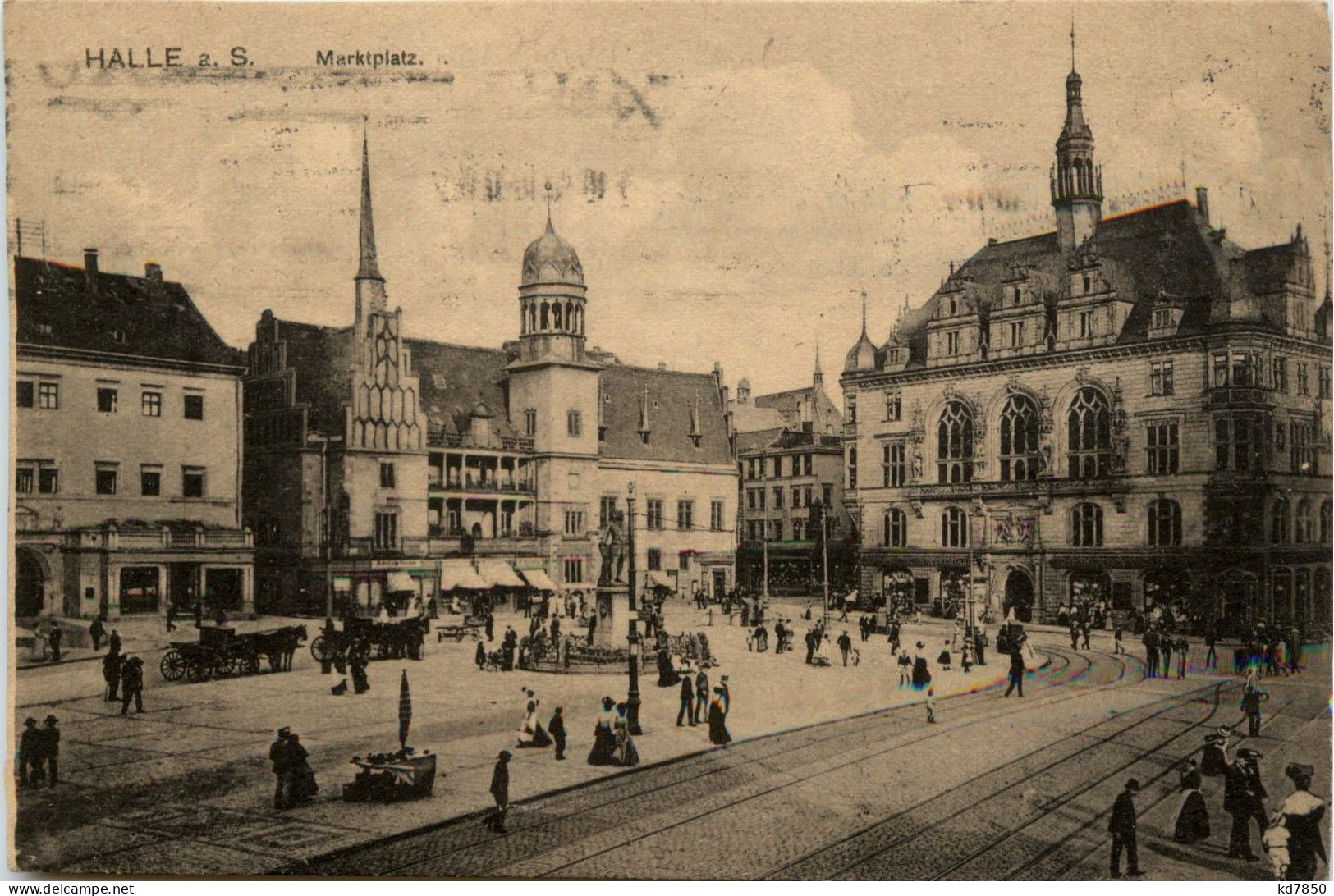 Halle Saale - Marktplatz - Halle (Saale)