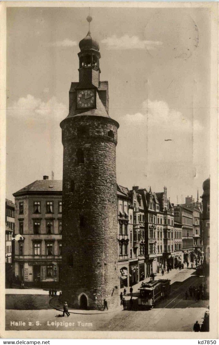 Halle Saale - Leipziger Turm - Halle (Saale)