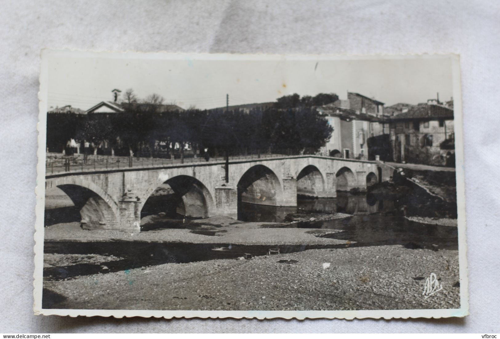 Cpsm 1939, Quissac, Pont Sur Le Vidourle, Gard 30 - Quissac