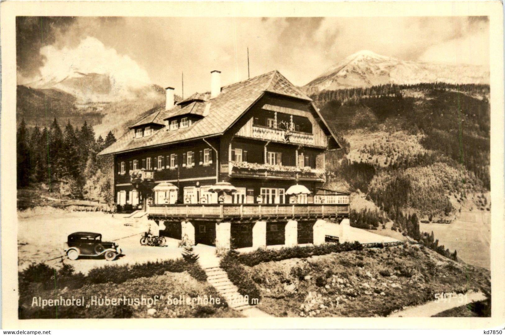 Mürzzuschlag/Steiermark - Alpenhotel Hubertushof, Sollerhöhe - Mürzzuschlag