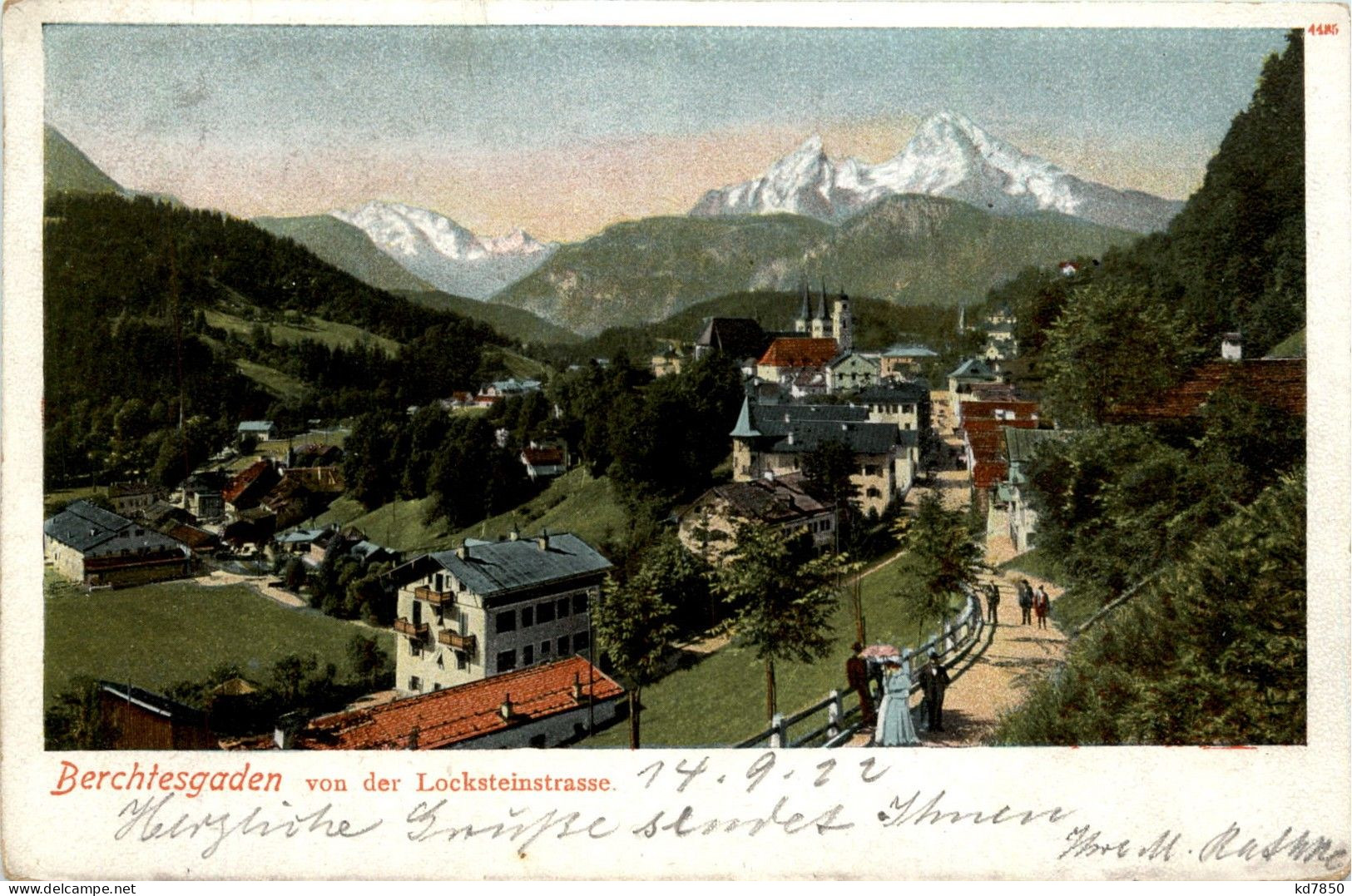 Berchtesgaden Von Der Locksteinstrasse - Berchtesgaden