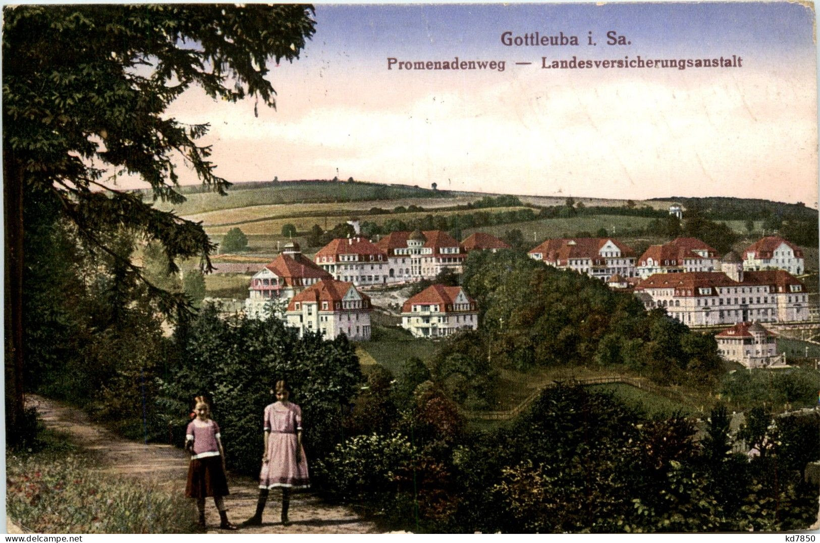 Gottleuba - Promenadenweg - Bad Gottleuba-Berggiesshuebel