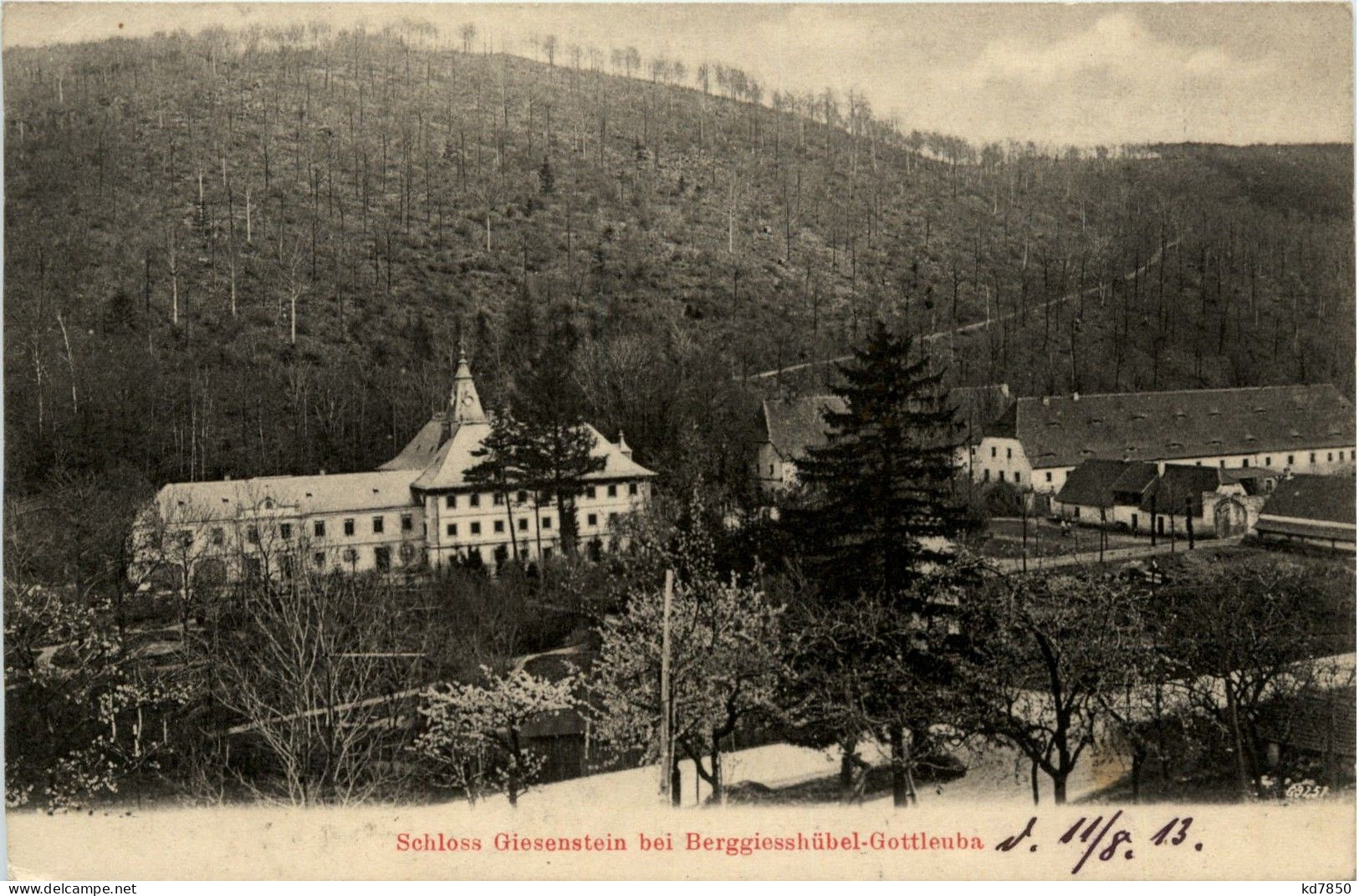 Schloss Giesenstein Bei Berggiesshübel Bad Gottleuba - Bad Gottleuba-Berggiesshuebel