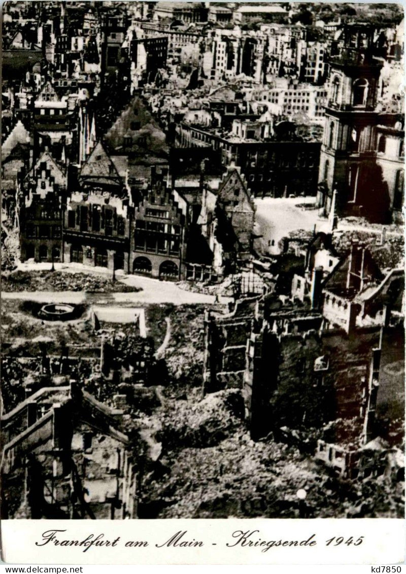 Frankfurt - Kriegsende 1945 - Frankfurt A. Main