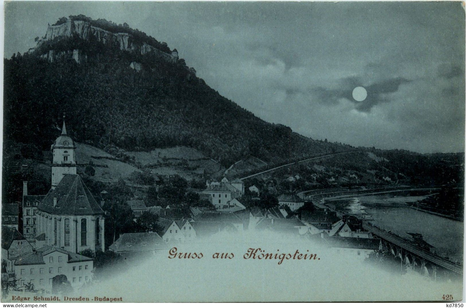 Gruss Aus Königstein - Koenigstein (Saechs. Schw.)