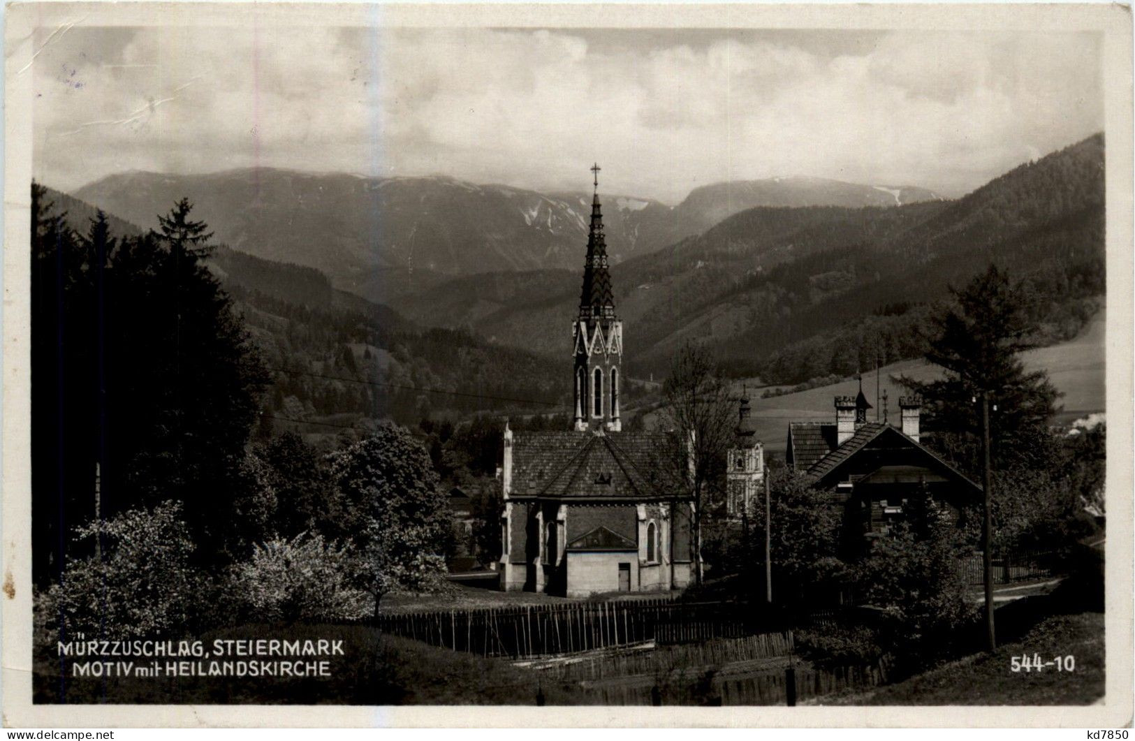 Mürzzuschlag/Steiermark - Mürzzuschlag - Motiv Mit Heilandskirche - Mürzzuschlag