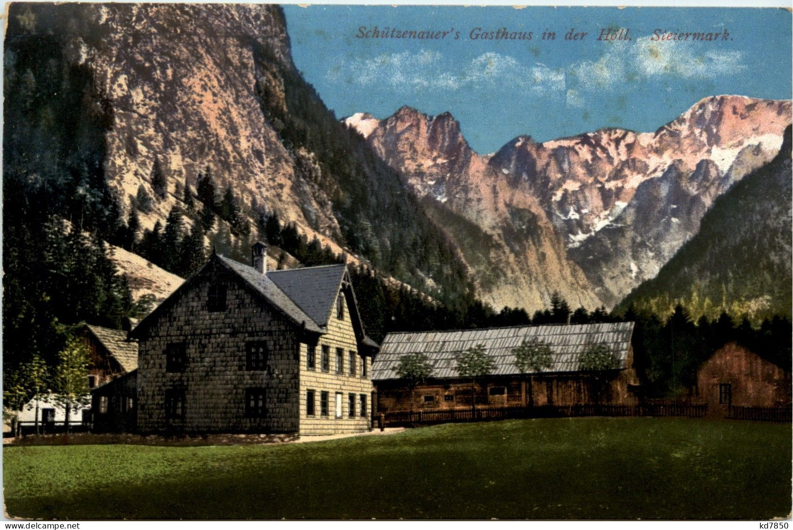 Mürzzuschlag/Steiermark - Schützenauers Gasthaus In Der Höll - Mürzzuschlag