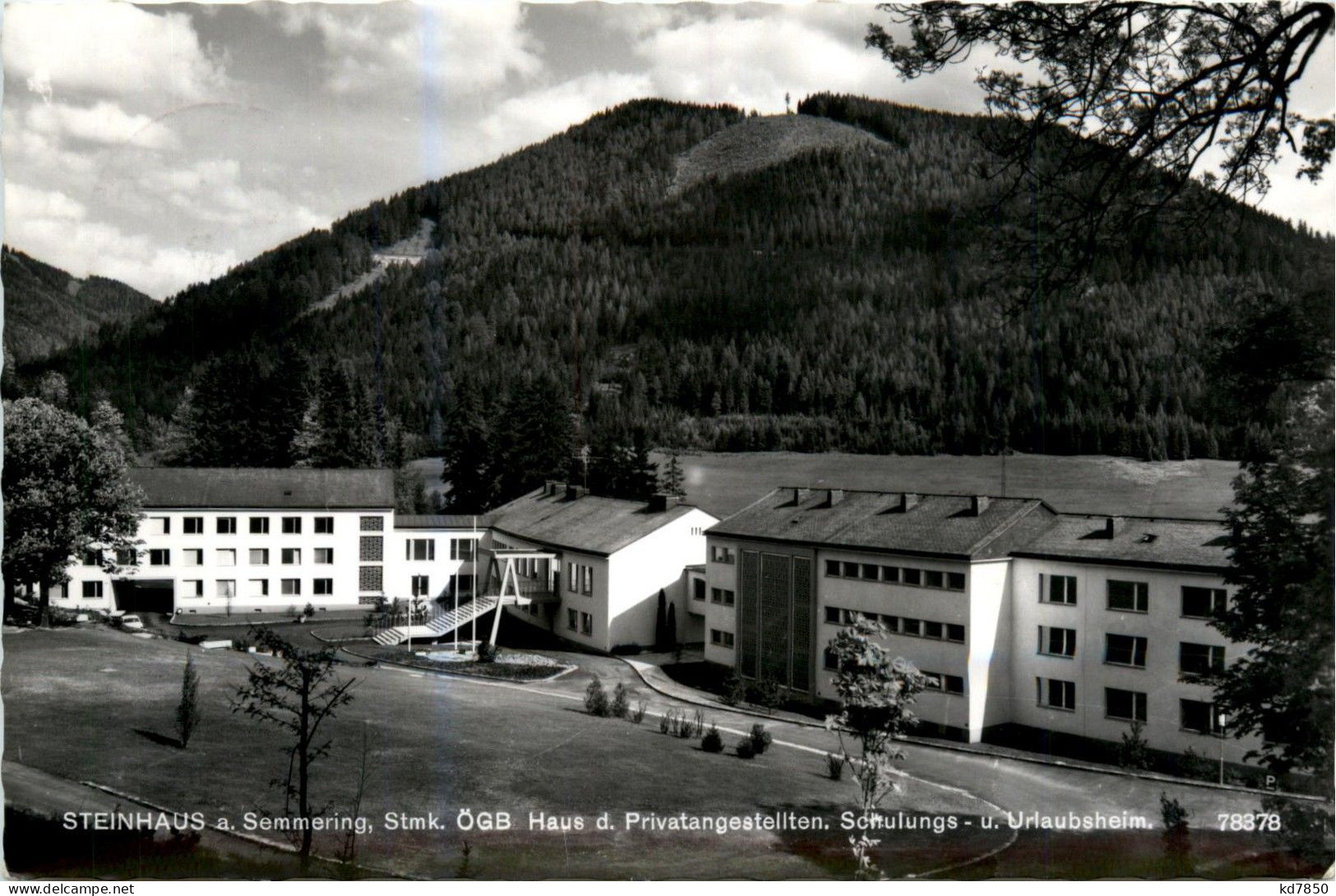 Steinhaus A. Semmering - ÖGB Haus- Und Privatangestellten, - Mürzzuschlag