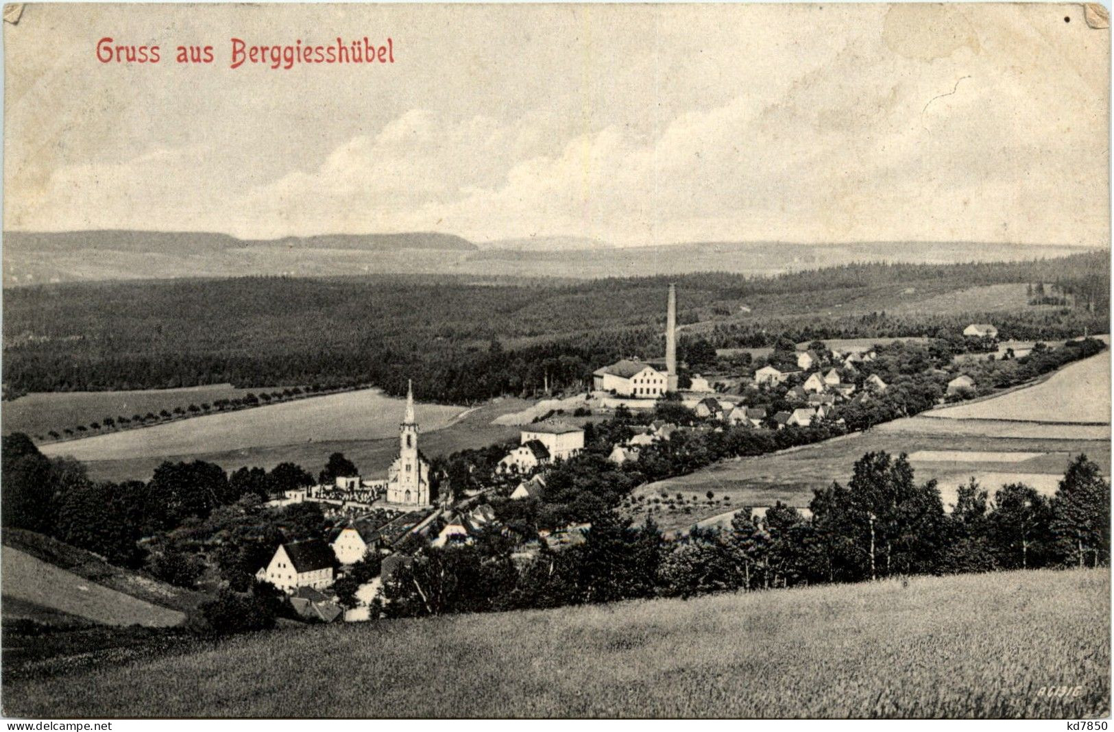 Gruss Aus Bad Berggiesshübel - Bad Gottleuba-Berggiesshuebel