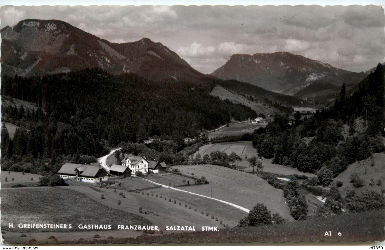 Maruazell/Steiermark - H. Greifensteiners Gasthaus Franzbauer, Salzatal - Mariazell