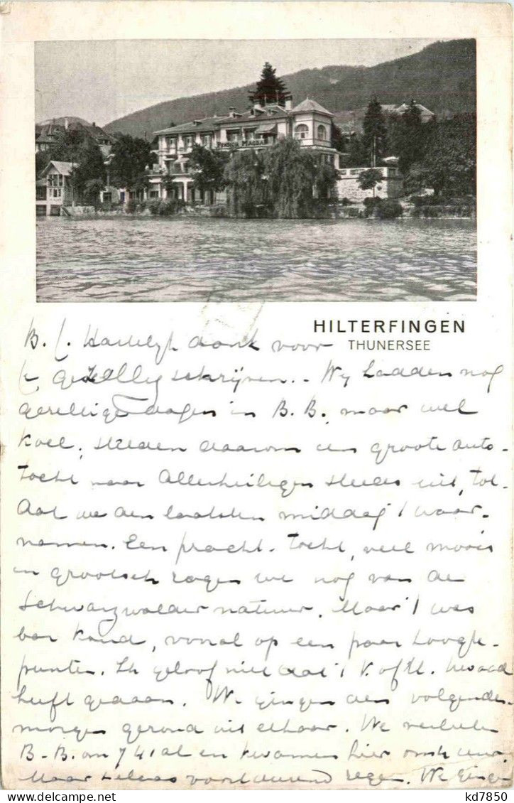 Hilterfingen - Thunersee - Hilterfingen