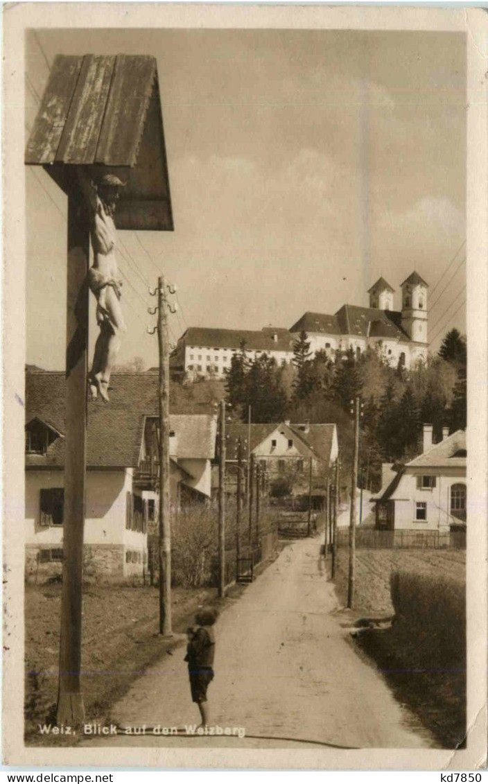 Weiz/Steiermark - Weiz, Blick Auf Den Weizberg - Weiz