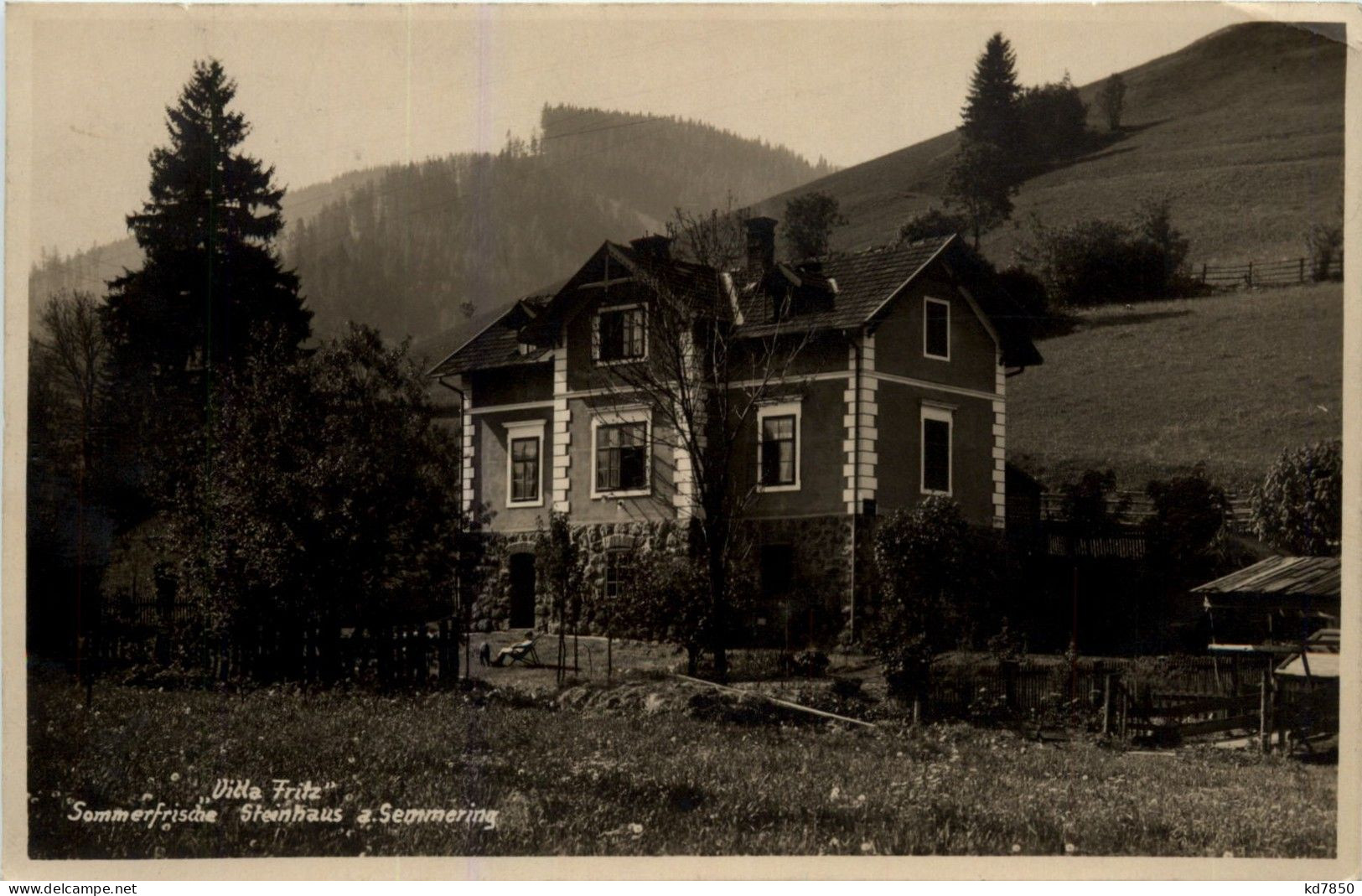 Mürzzuschlag/Steiermark - Sommerfrische Steinhaus A. Semmering, Villa Fritz - Mürzzuschlag