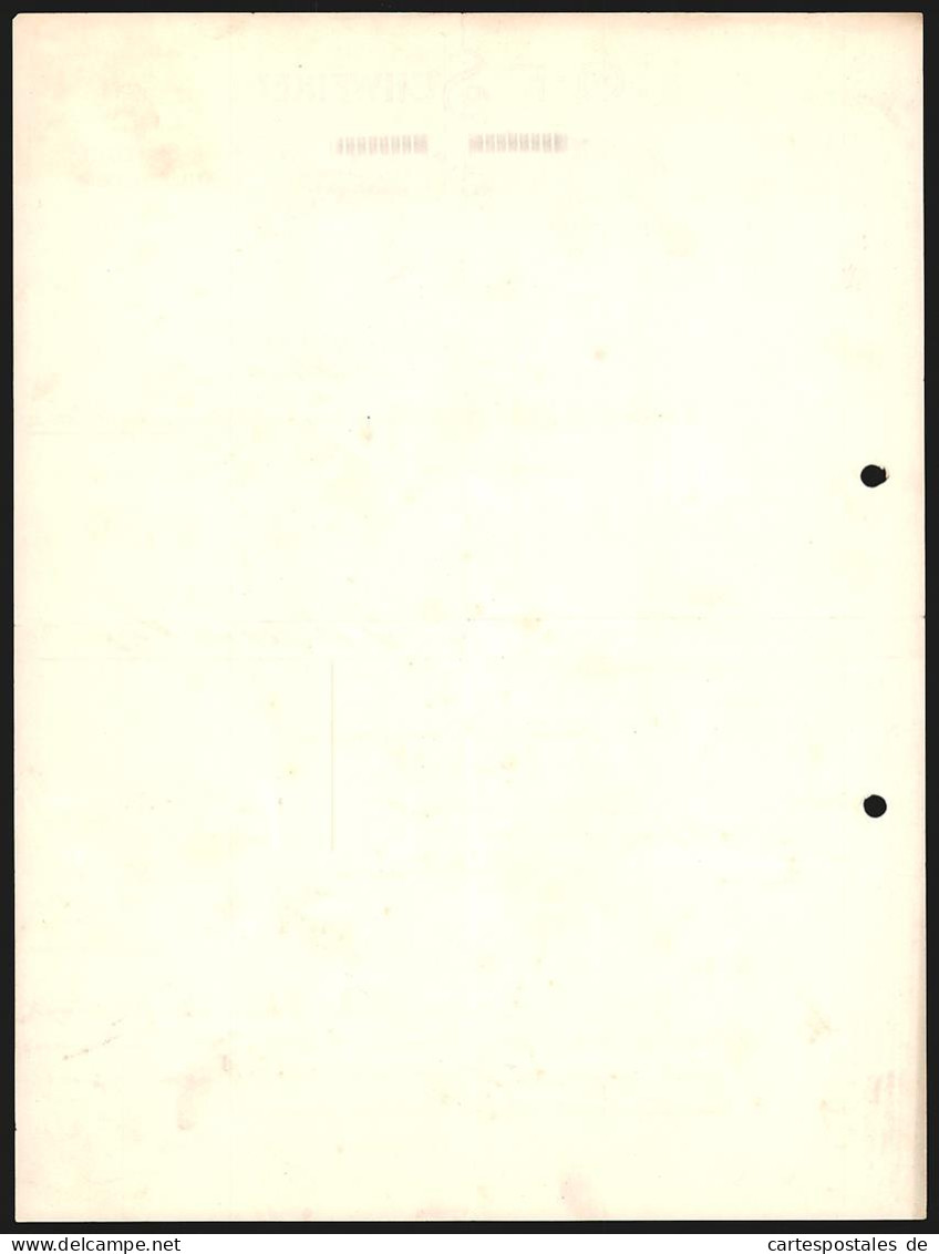 Rechnung Heilbronn A. Neckar 1905, G. F. Schweikert, Glas- & Spiegel-Manufaktur, Laden Thurmstr. 28, Contor Kirchhöfl  - Sonstige & Ohne Zuordnung