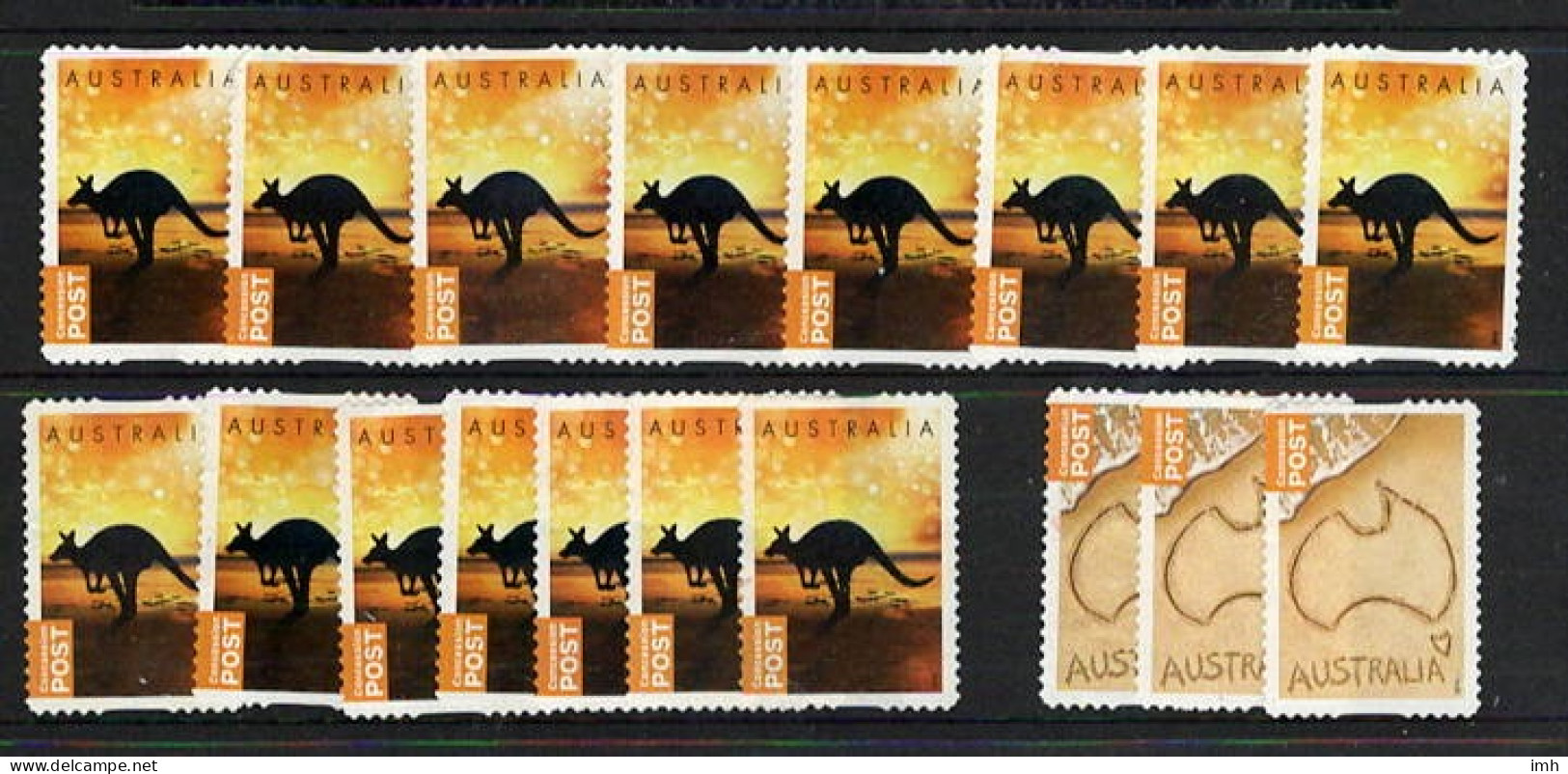 Concessional Stamps X Eighteen .  Unused No Gum - Unused Stamps