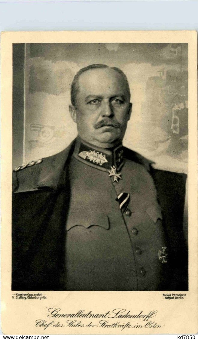 Generalleutnant Ludendorff - Politische Und Militärische Männer