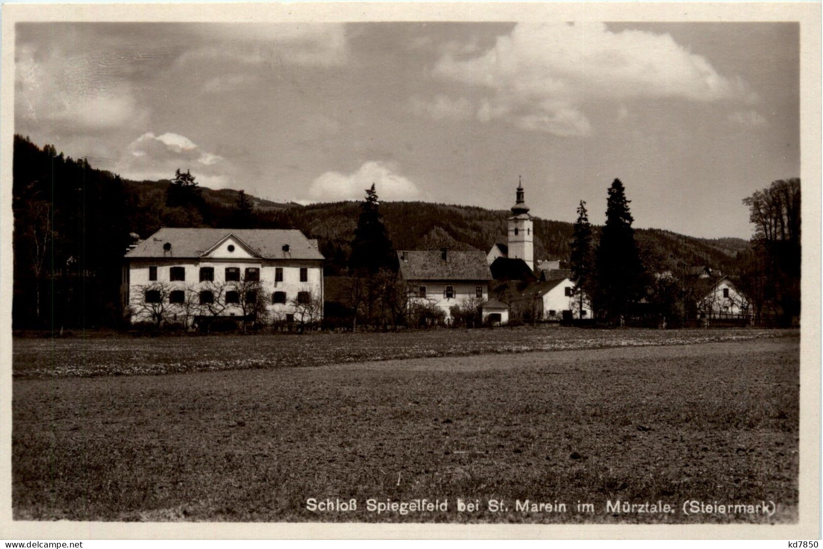 Graschnitz Bei St. Marein Im Mürztal -Schloss Spiegelfeld - Mürzzuschlag