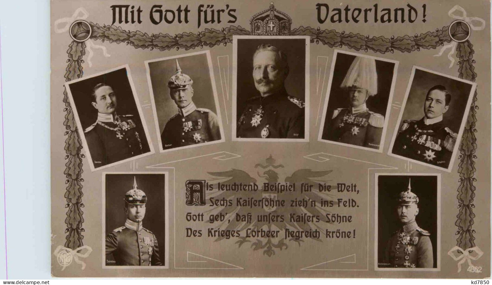 Mit Gott Fürs Vaterland - Guerre 1914-18